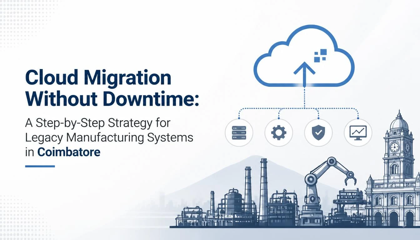Cloud Migration Without Downtime: A Step-by-Step Strategy for Legacy Manufacturing Systems in Coimbatore