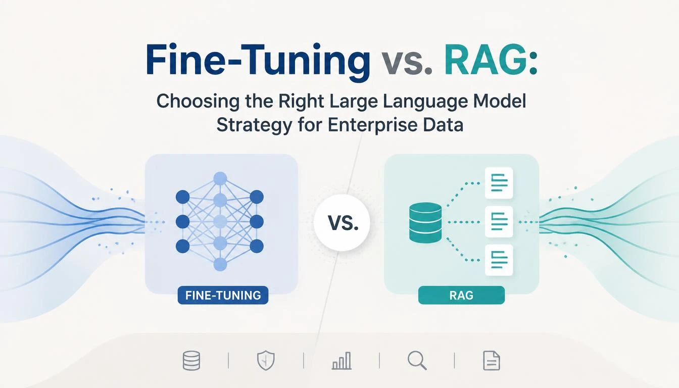 Fine-Tuning vs. RAG: Choosing the Right Large Language Model Strategy for Enterprise Data