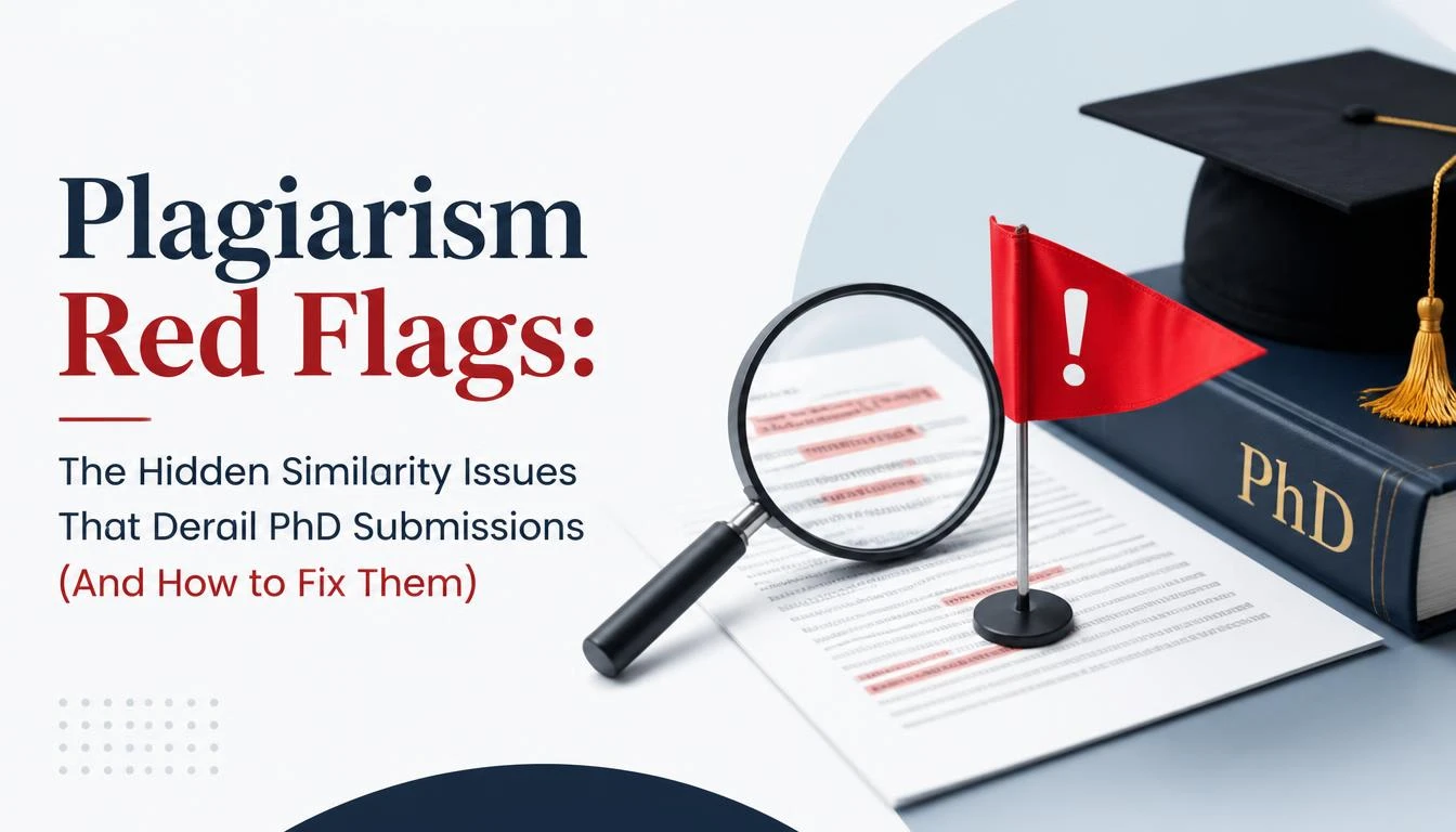 Plagiarism Red Flags: The Hidden Similarity Issues That Derail PhD Submissions (And How to Fix Them)